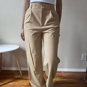 Zara Camel Trousers